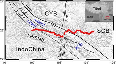 Detailed crustal deformation in the Ailaoshan Orogenic Belt revealed by receiver functions from a dense array
